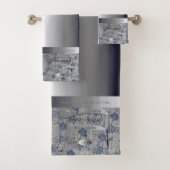 Zesde Jubileum Suiker en ijzerhanddoek Bad Handdoek (Insitu)