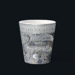 Zesde Jubileum Suiker en ijzerlatente Mok<br><div class="desc">Op zoek naar die unieke mok voor haar zesde trouwdag? En ze houdt van shabby chic,  denim floral design? Misschien is mijn oorspronkelijke florus op deze geweldige latte mokken het enige waar je naar op zoek bent!</div>