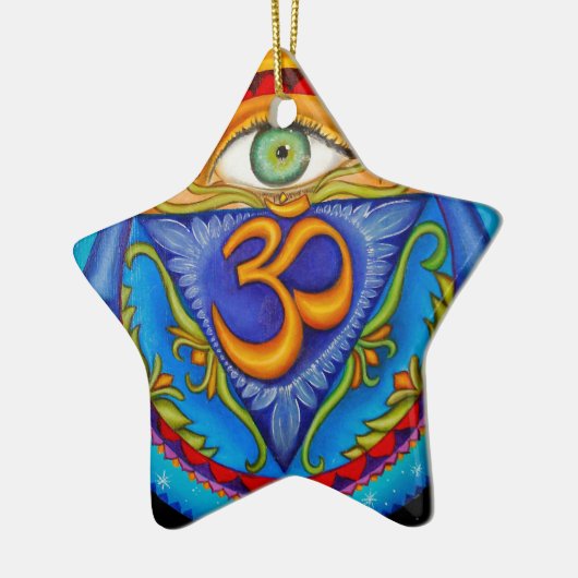 Zesde kakra, Derde oog Keramisch Ornament (Links)