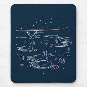 Zesde kerstdag Mousepad Muismat