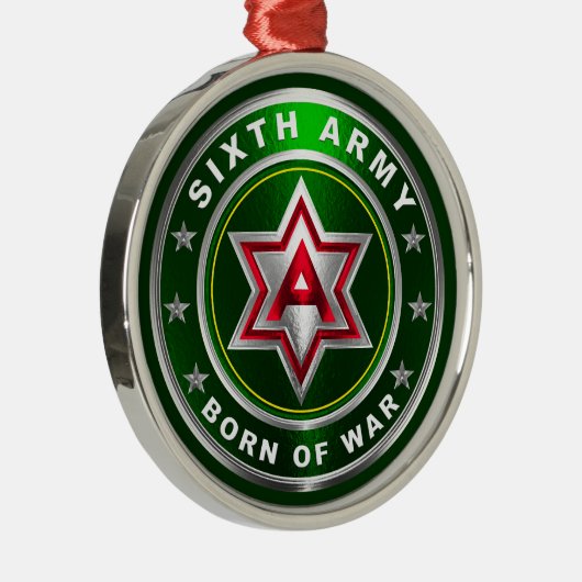 Zesde Leger Metaal Ornament (Rechts)
