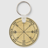 Zesde Pentacle van de Maan Sleutelhanger (Voorkant)