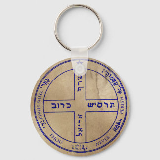 Zesde Pentacle van Jupiter Sleutelhanger