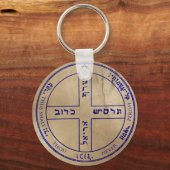 Zesde Pentacle van Jupiter Sleutelhanger (Voorkant)