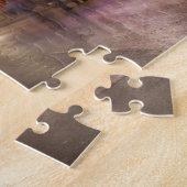 Zesde straat in Dusk in het centrum van Austin, Te Legpuzzel (Zijkant)