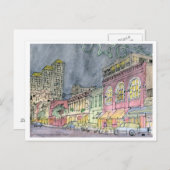 Zesde Street, West, Austin, Texas Briefkaart (Voorkant / Achterkant)