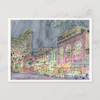 Zesde Street, West, Austin, Texas Briefkaart