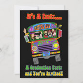 Zesde thema Afstuderen Uitnodiging (Voorkant)