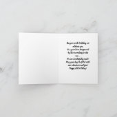 Zesde verjaardag ballon kaart (Binnen)