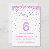 Zesde verjaardag van de Zesde verjaardag van de Co Kaart (Voorkant)