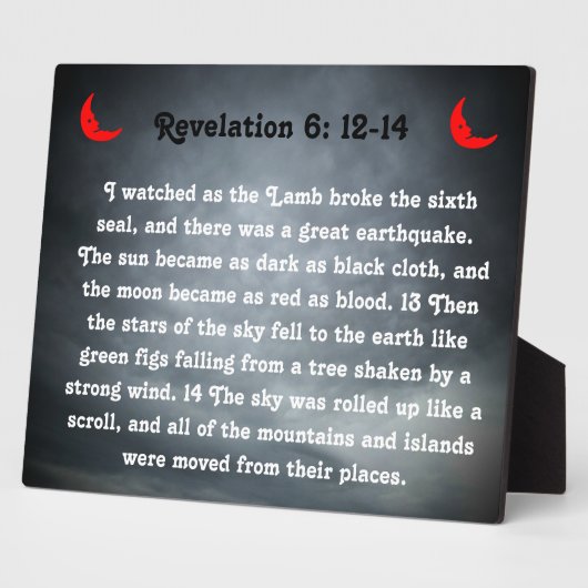 Zesde zegel fotoplaat (Zijkant)