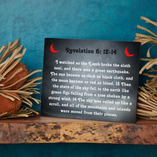 Zesde zegel fotoplaat (Zijkant)