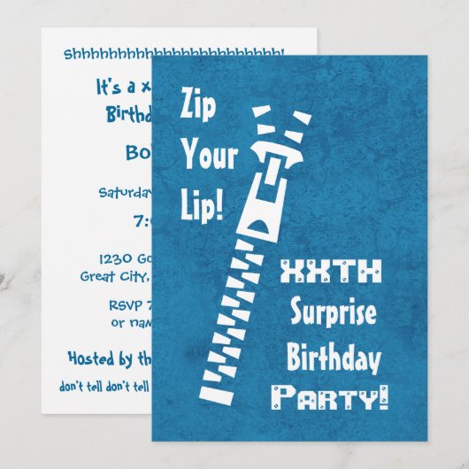 Zesde ZUIVERE Blauwe Dagen SB002 Kaart (Voorkant / Achterkant)