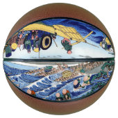 Zesendertig Uitzicht van de landschapskunst van de Basketbal (Voorkant)