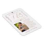 ZesenFeet Apart Wedding Postponement Verandering v Magneet (Rechterzijde)