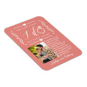 ZesenFeet Apart Wedding Postponement Verandering v Magneet (Rechterzijde)