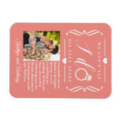 ZesenFeet Apart Wedding Postponement Verandering v Magneet (Horizontaal)