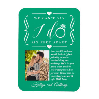 ZesenFeet Apart Wedding Postponement Verandering v Magneet