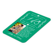 ZesenFeet Apart Wedding Postponement Verandering v Magneet (Linkerzijde)