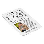 ZesenFeet Apart Wedding Postponement Verandering v Magneet (Rechterzijde)