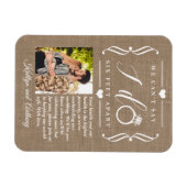 ZesenFeet Apart Wedding Postponement Verandering v Magneet (Horizontaal)