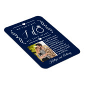 ZesenFeet Apart Wedding Postponement Verandering v Magneet (Rechterzijde)