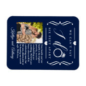 ZesenFeet Apart Wedding Postponement Verandering v Magneet (Horizontaal)