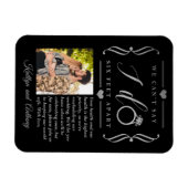 ZesenFeet Apart Wedding Postponement Verandering v Magneet (Horizontaal)