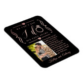 ZesenFeet Apart Wedding Postponement Verandering v Magneet (Rechterzijde)