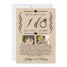 ZesenFeet Apart Wedding Postponement Verandering v