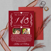 ZesenFeet Apart Wedding Postponement Verandering v Save The Date