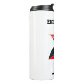 Zesentachtig 47 - 12oz Thermische Tumbler Thermosbeker (Gedraaid links)