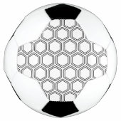 Zeshoekig patroon voetbal (Voorkant)