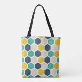 Zeshoekig Tote Bag (Achterkant)