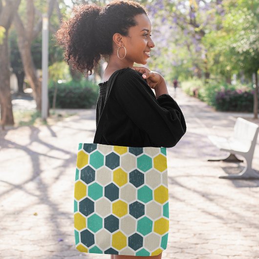 Zeshoekig Tote Bag