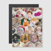 Zeshoekige foto collage (Voorkant / Achterkant)