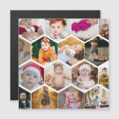 Zeshoekige fotocollage (Voorkant / Achterkant)