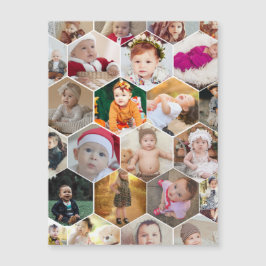 Zeshoekige fotocollage