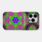 zespuntige ster iPhone hoesje (Achterkant horizontaal)