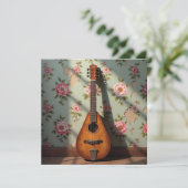 Zessnarige Dulcimer  Floral (Staand voorkant)