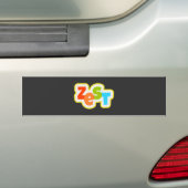 Zest Bumpersticker (Op auto)