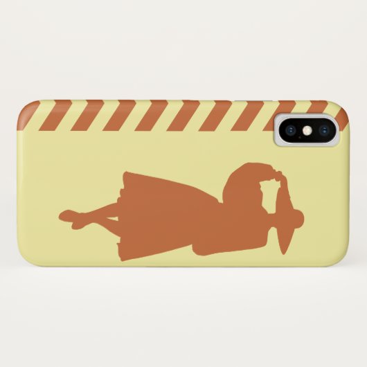 Zest Cream Neutral Chevrons Mode Case-Mate iPhone Case (Achterkant (horizontaal))