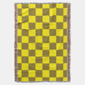 Zest en Acid schaakbord Deken (Voorkant Verticaal)