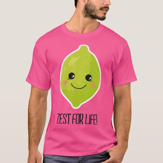 Zest for Life T-shirt (Voorkant)