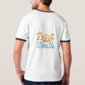 Zest je Zenith T-shirt (Achterkant)