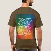 Zest je Zenith T-shirt (Achterkant)
