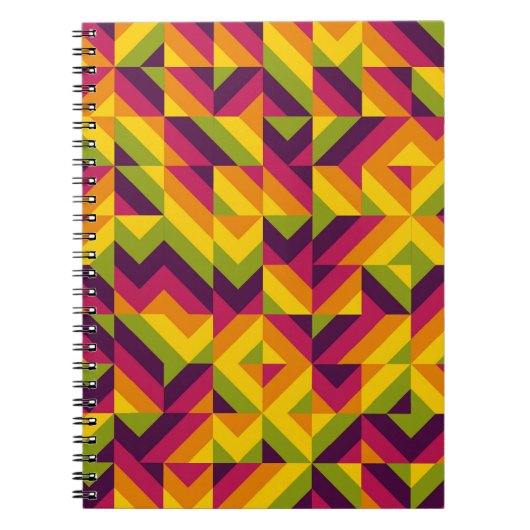 Zest Mosaic Chevron Notitieboek (Voorkant)
