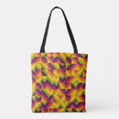 Zest Mosaic Chevron Tote Bag (Achterkant)