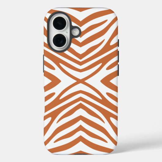 Zest Neutraal Zebra Case-Mate iPhone Case (Achterkant)