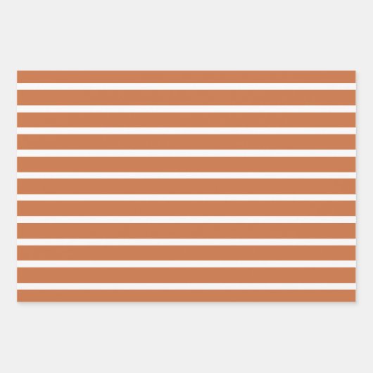 Zest Neutrale Stripes Inpakpapier Vel (Voorkant 3)